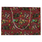 Holiday Sweets- Peppermint (Color) Große Geschenktüte (Rückseite)