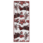 Holiday Sweets- Peppermint (Solid) Geschenktüte Für Weinflaschen (Vorderseite)