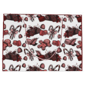 Holiday Sweets- Peppermint (Solid) Große Geschenktüte (Rückseite)