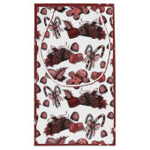 Holiday Sweets- Peppermint (Solid) Kleine Geschenktüte (Rückseite)