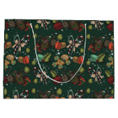 Holiday Sweets- Pine (Color) Große Geschenktüte (Rückseite)