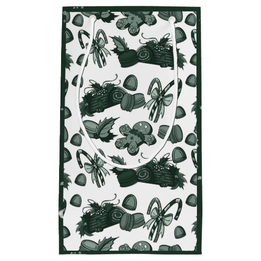 Holiday Sweets- Pine (Solid) Kleine Geschenktüte (Vorderseite)