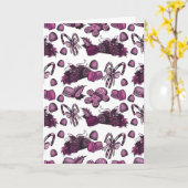 Holiday Sweets- Sugar Plum (Solid) Karte (Gelbe Blume)