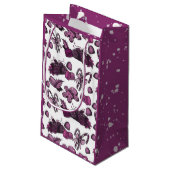 Holiday Sweets- Sugar Plum (Solid) Kleine Geschenktüte (Rückseite Schrägansicht)