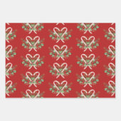 Holiday Sweets Wrapping Paper Flat Sheet Set of 3 Geschenkpapier Set (Vorderseite)