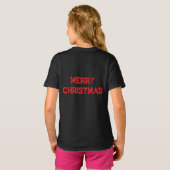 Holiday T-Shirt Country Christmas Farm Scene  (Schwarz voll)