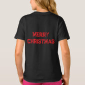 Holiday T-Shirt Country Christmas Farm Scene  (Rückseite)