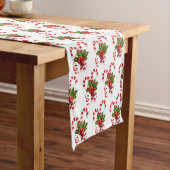 Holiday Table Runner Candy Cane Kurzer Tischläufer (Beispiel)