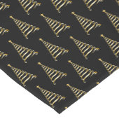 Holiday Table Runner-Gold Tree Kurzer Tischläufer (Ecke)
