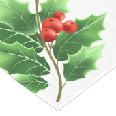 Holiday Table Runner Holly Großer Tischläufer (Ecke)