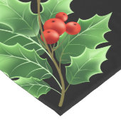 Holiday Table Runner Holly Großer Tischläufer (Ecke)