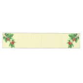Holiday Table Runner Holly Mittelgroßer Tischläufer (Horizontal)