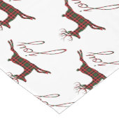 Holiday Table Runner Kariert Rentier Kurzer Tischläufer (Ecke)
