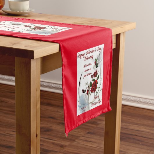 Holiday Table Runner Kurzer Tischläufer (Beispiel)