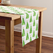 Holiday Table Runner Ribbon Tree Großer Tischläufer (Beispiel)