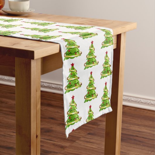 Holiday Table Runner Tree Großer Tischläufer (Beispiel)
