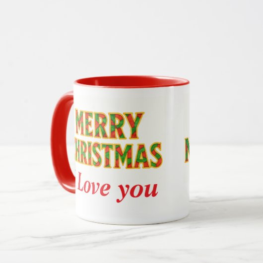Holiday tasse (Vorderseite Links)