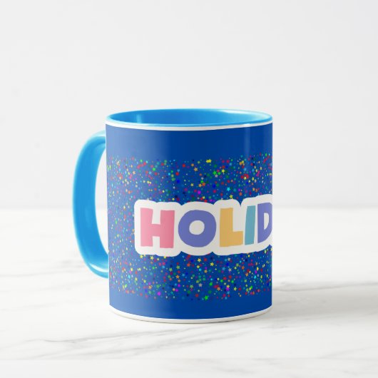 Holiday Tasse (Vorderseite Links)