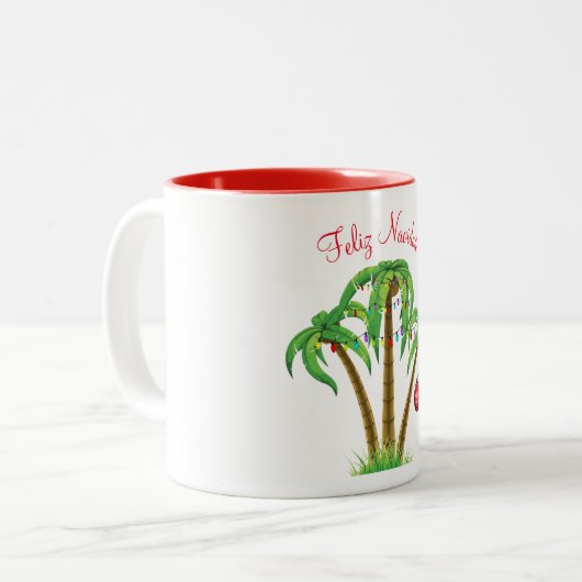 Holiday Tasse Feliz Navidad (Vorderseite Links)