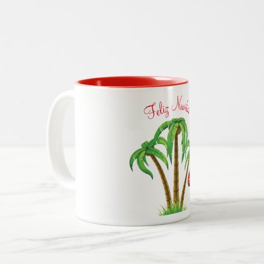 Holiday Tasse Feliz Navidad (Vorderseite Links)