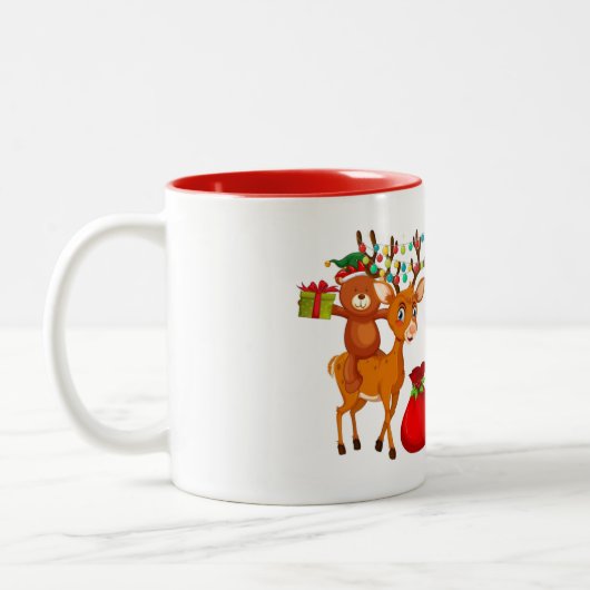 Holiday Team Santa Coffee Tasse (Links)