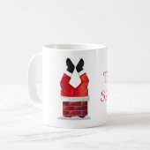 Holiday Team Santa Coffee Tasse (Vorderseite Links)