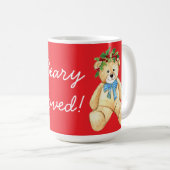 holiday teddy bear, Beary Loved! Kaffeetasse (VorderseiteRechts)
