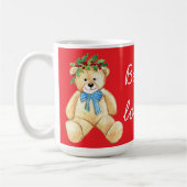 holiday teddy bear, Beary Loved! Kaffeetasse (Links)