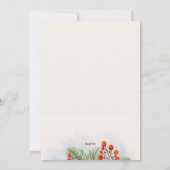 Holiday Tee Party Einladung (Rückseite)