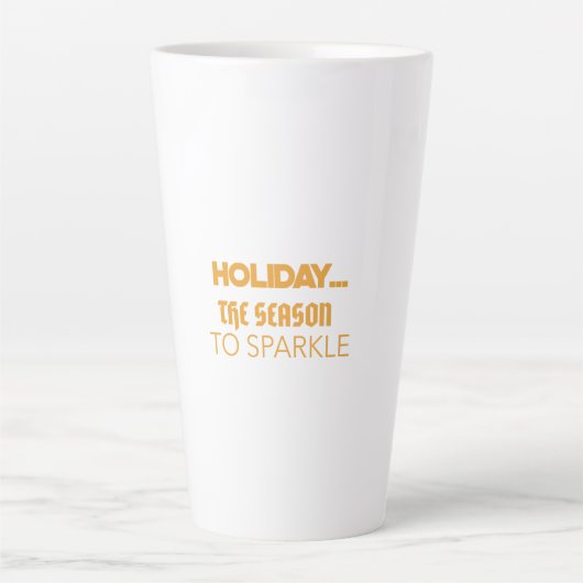 Holiday the season to sparkle milchtasse (Vorderseite)