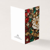 Holiday Theme Blume Vitrail (Vorderseite)