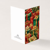 Holiday Theme Multi Geschenke gestapelt (Vorderseite)