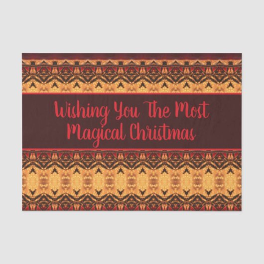 Holiday Themed Decorative Seidenpapier (Vorderseite)