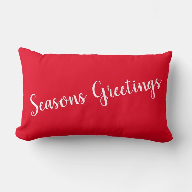 Holiday Throw Kissen (Vorderseite)