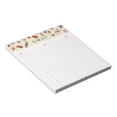 Holiday To-Do List Notepad Notizblock (angewinkelt)