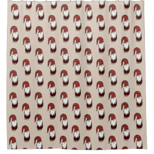 Holiday Tomte Duschvorhang