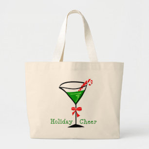 Holiday Tote Bag Jumbo Stoffbeutel