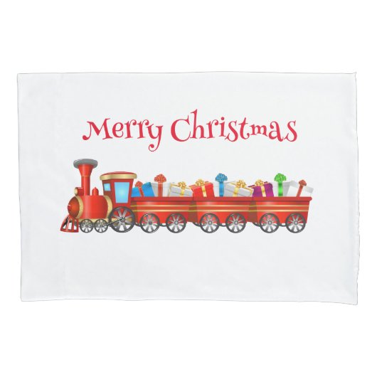 Holiday Train Pillowcase Kissenbezug (Vorderseite)