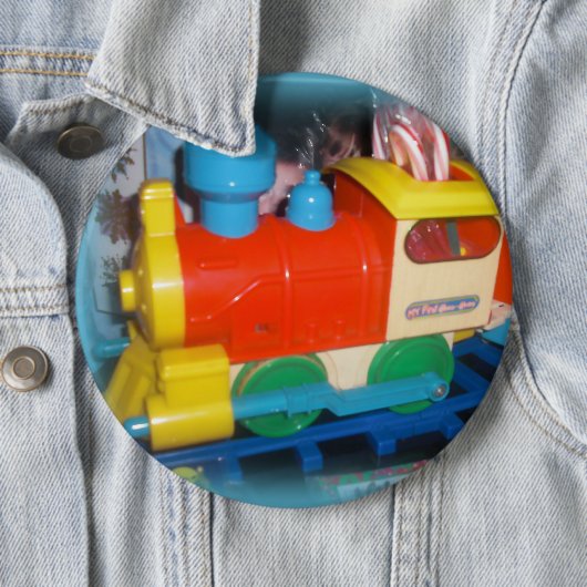 Holiday Train Round Button Button (Beispiel)