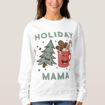 Holiday Tree and Cocoa Mama Sweatshirt