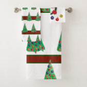 Holiday Tree Badhandtuch Set (Insitu)