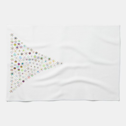 Holiday tree Küchentuch - weiß (Horizontal)