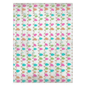 Holiday Tree Lights Tablecloth Tischdecke (Vorderseite)