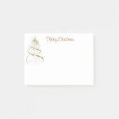 Holiday Tree  Post-it Klebezettel (Vorderseite)