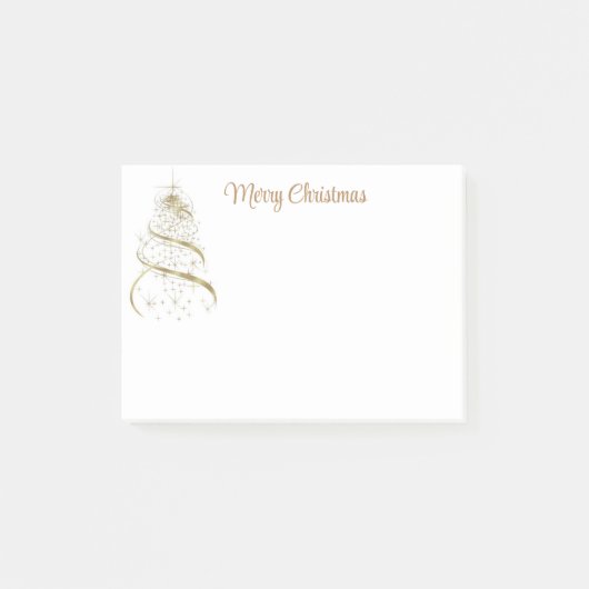 Holiday Tree Post-it Klebezettel (Vorderseite)