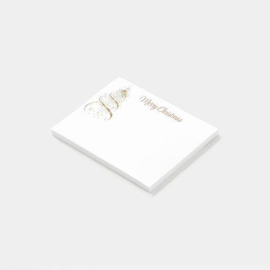 Holiday Tree  Post-it Klebezettel (angewinkelt)