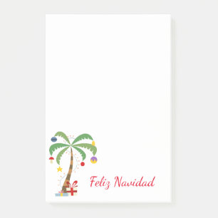 Holiday Tree Post-it-Notes-Feliz Navidad Post-it Klebezettel