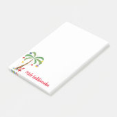 Holiday Tree Post-it-Notes-Mele Kalikimaka Post-it Klebezettel (angewinkelt)