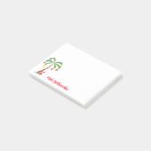 Holiday Tree Post-it-Notes-Mele Kalikimaka Post-it Klebezettel (angewinkelt)