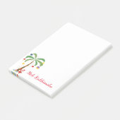 Holiday Tree Post-it-Notes-Mele Kalikimaka Post-it Klebezettel (angewinkelt)